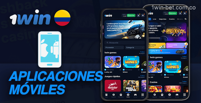 Versión para navegador móvil y app para iOS y Android en 1win